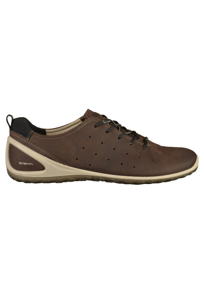 ecco Sneaker Leder Braun - surf4shoes