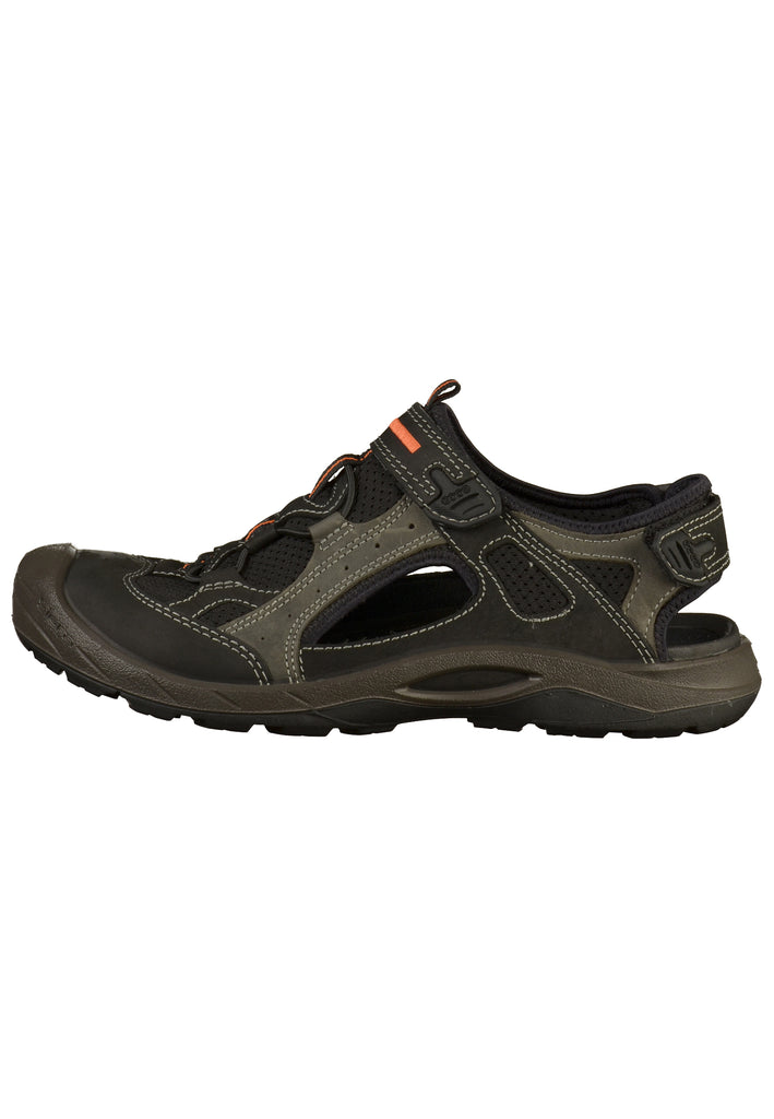 ecco Sandalen Leder/Textil Schwarz - surf4shoes