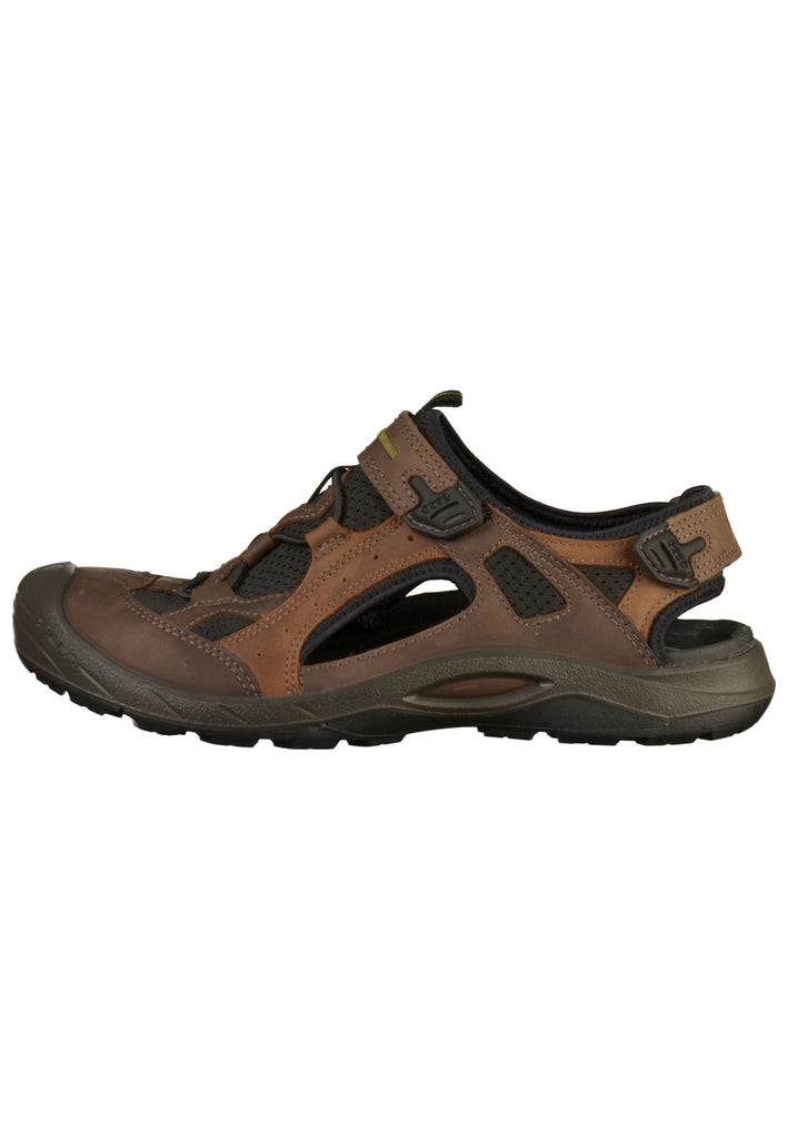 ecco Sandalen Leder/Textil Coffee - surf4shoes