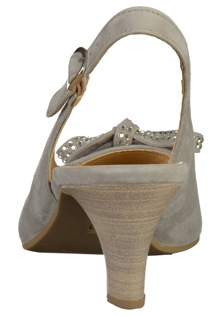 Gabor Pumps Leder Grau - surf4shoes