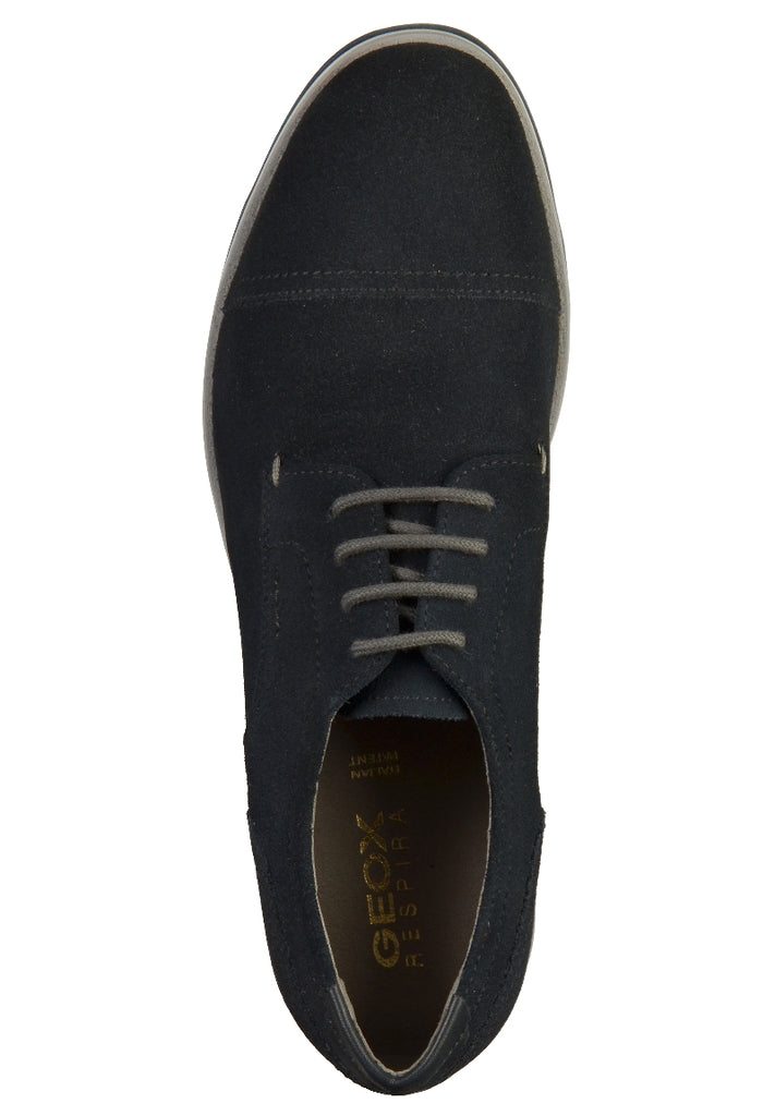 Geox Halbschuhe Veloursleder Navy - surf4shoes