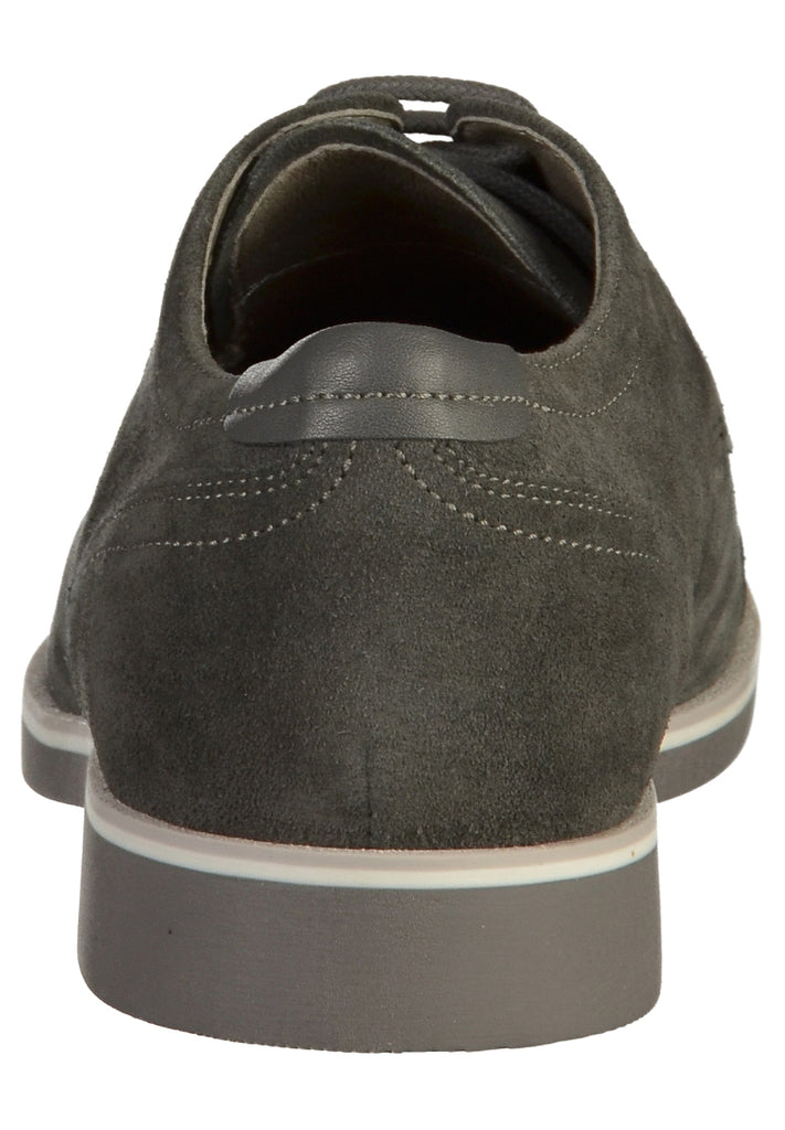 Geox Halbschuhe Veloursleder Dunkelgrau - surf4shoes