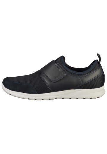 Geox Sneaker Lederimitat/Textil Navy - surf4shoes