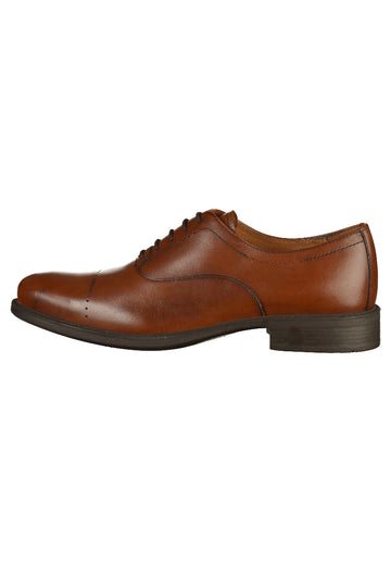 Geox Businessschuhe Glattleder Cognac - surf4shoes