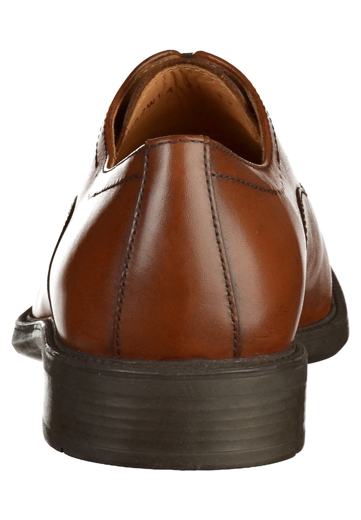 Geox Businessschuhe Glattleder Cognac - surf4shoes