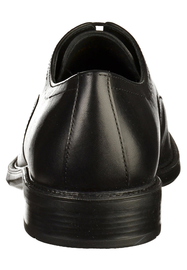 Geox Businessschuhe Glattleder Schwarz - surf4shoes