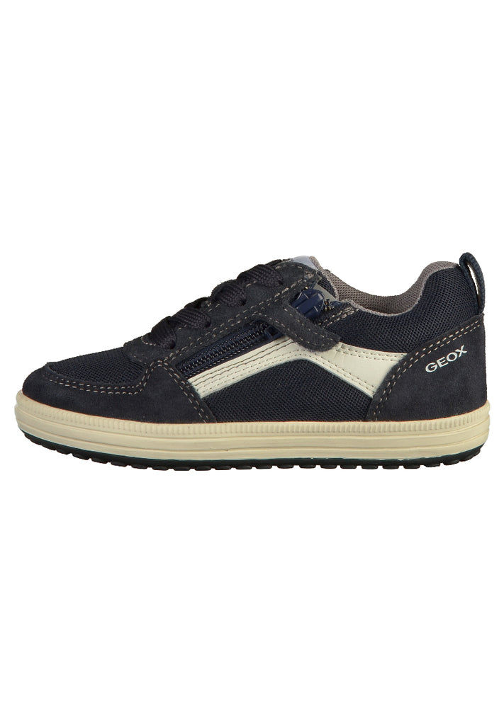 Geox Sneaker Veloursleder/Mesh Navy - surf4shoes