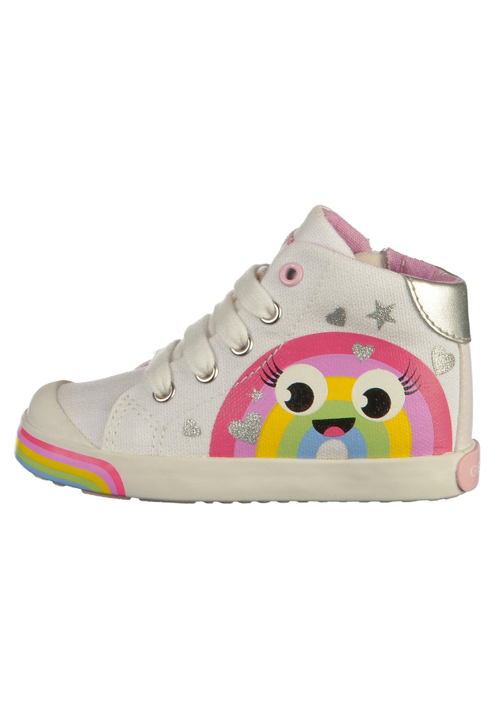 Geox Sneaker Textil Weiß - surf4shoes