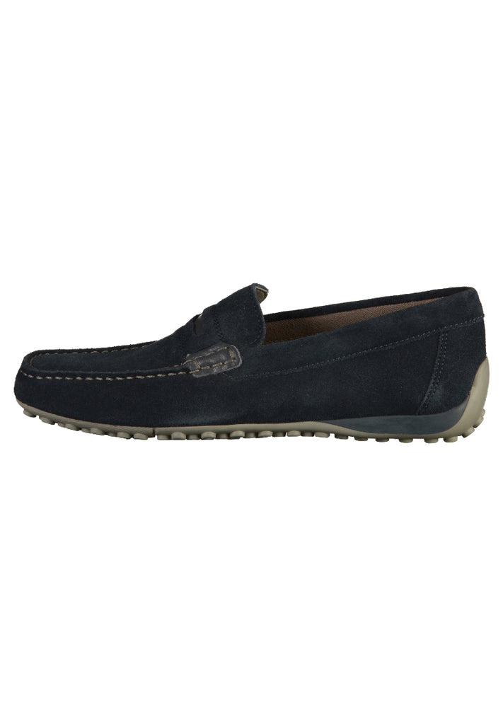 Geox Slipper Veloursleder Navy - surf4shoes