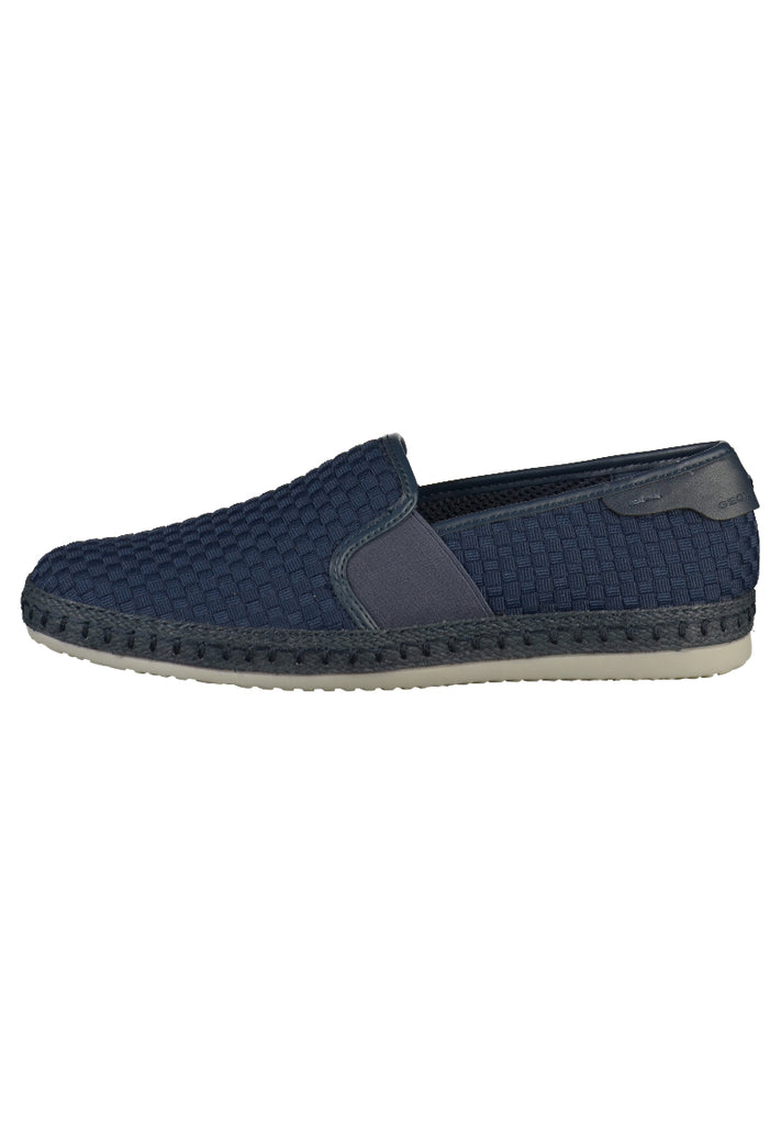 Geox Slipper Textil Blau - surf4shoes