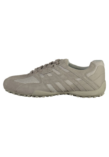 Geox Sneaker Veloursleder/Mesh Hellgrau - surf4shoes
