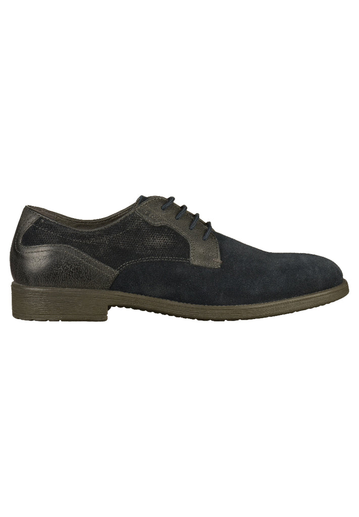 Geox Halbschuhe Veloursleder Navy - surf4shoes