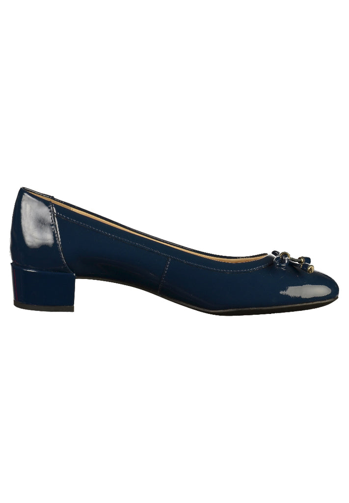 Geox Ballerinas Leder Navy - surf4shoes