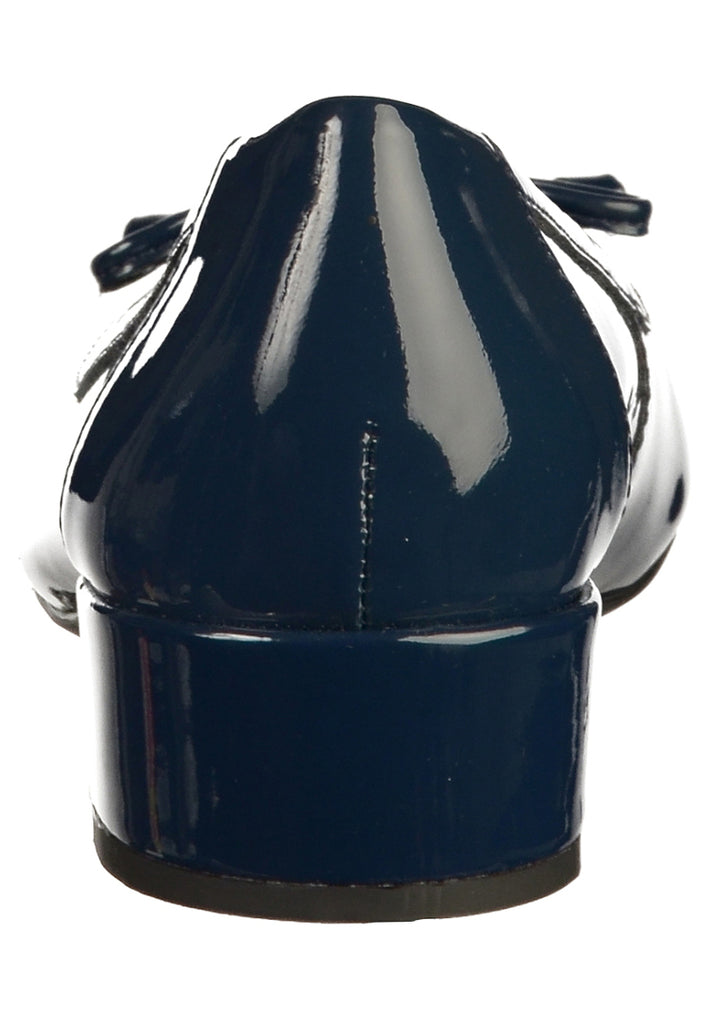 Geox Ballerinas Leder Navy - surf4shoes