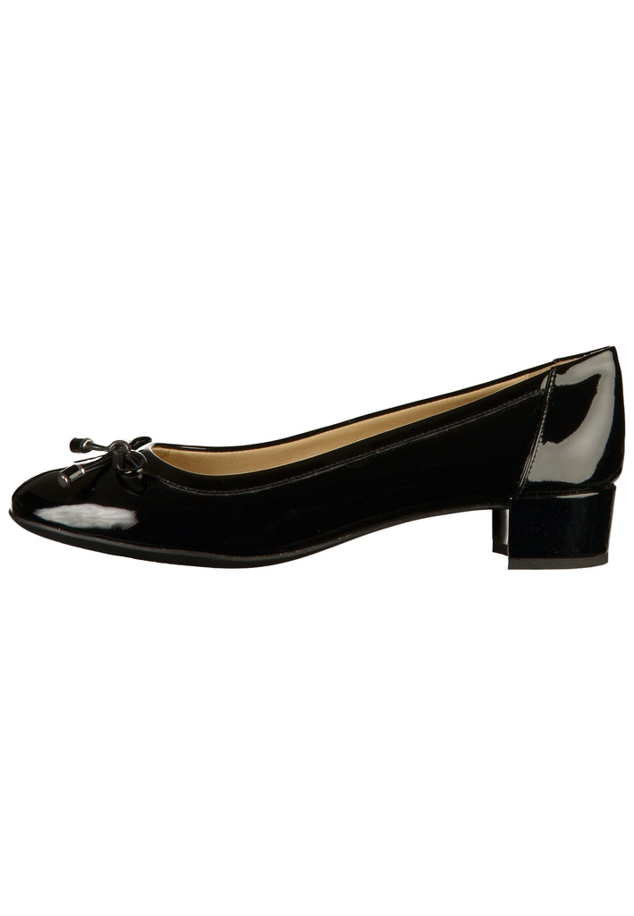 Geox Ballerinas Leder Schwarz - surf4shoes