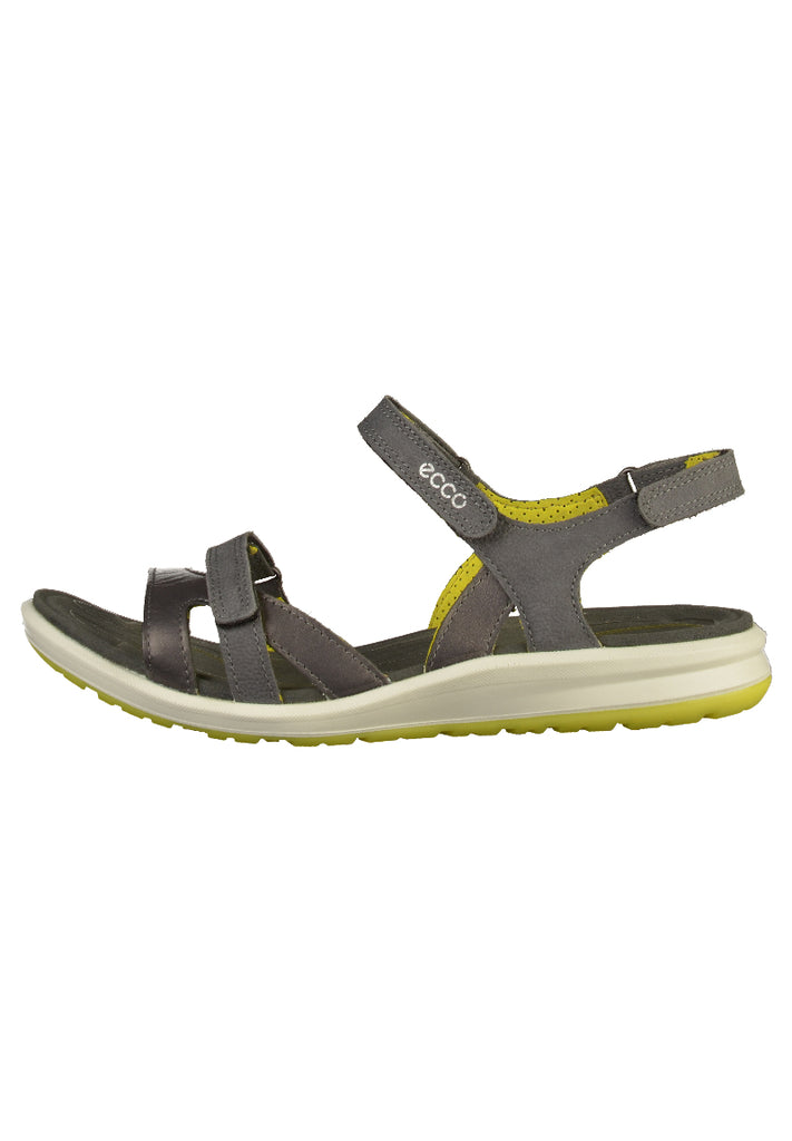 ecco Sandalen Leder Grau - surf4shoes
