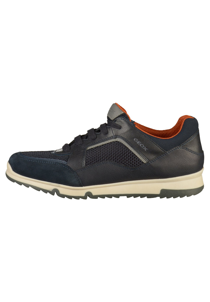 Geox Sneaker Veloursleder/Mesh Navy - surf4shoes
