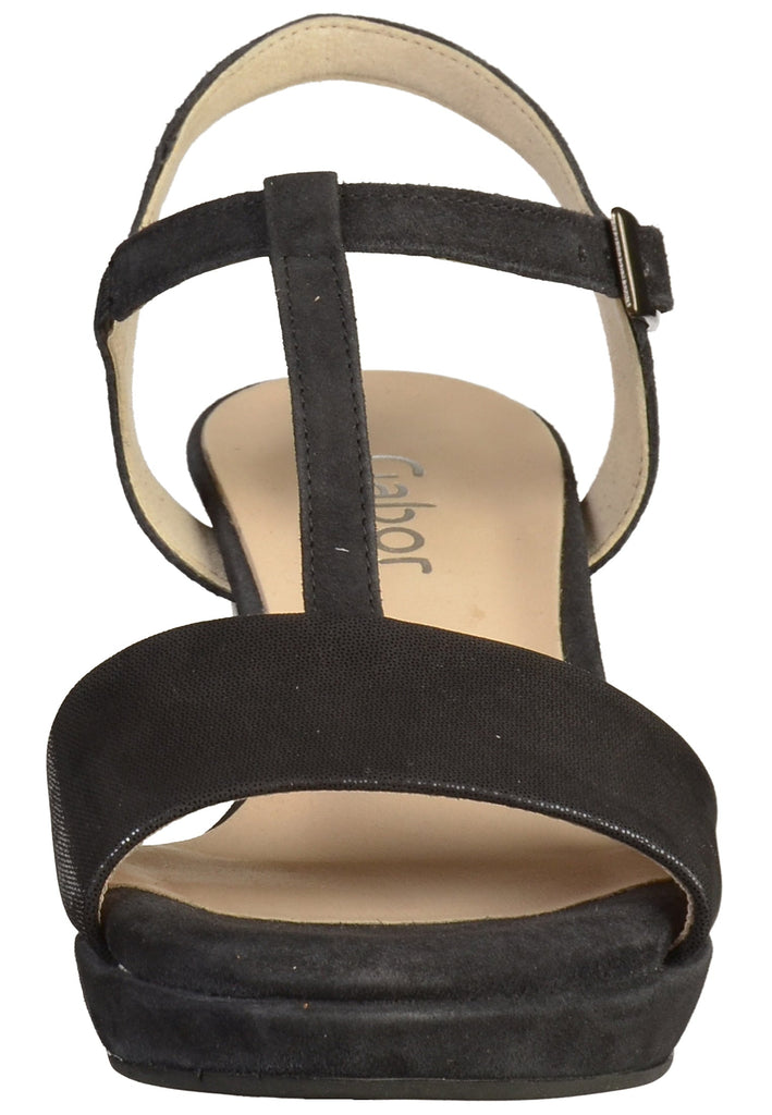 Gabor Sandalen Leder Dunkelblau - surf4shoes