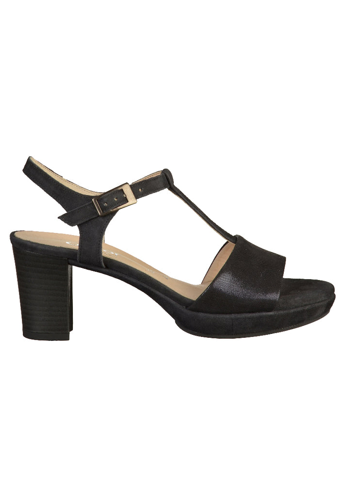 Gabor Sandalen Leder Dunkelblau - surf4shoes