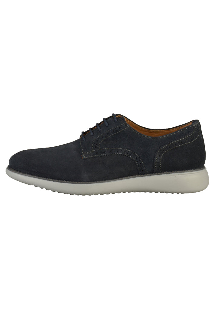 Geox Halbschuhe Veloursleder Navy - surf4shoes