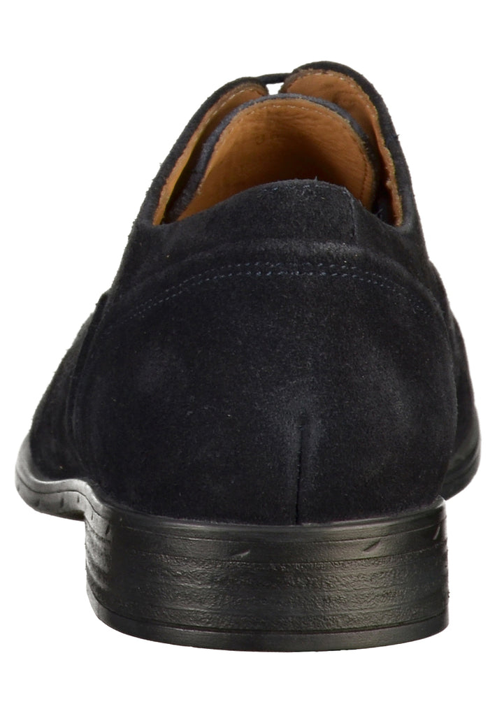 Geox Businessschuhe Veloursleder Navy - surf4shoes