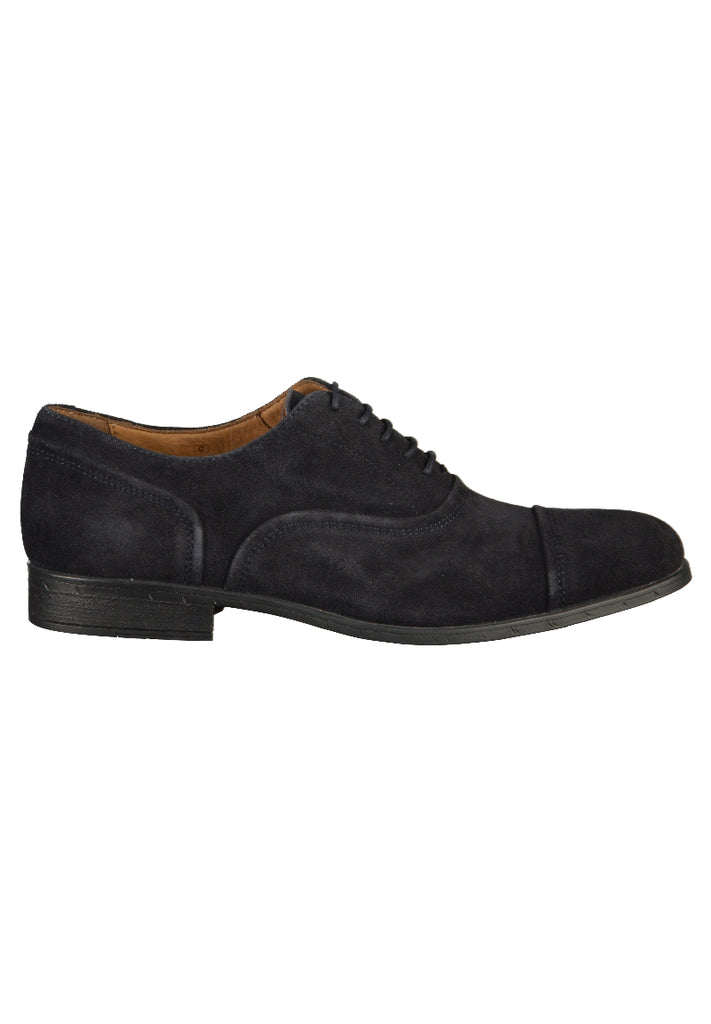 Geox Businessschuhe Veloursleder Navy - surf4shoes