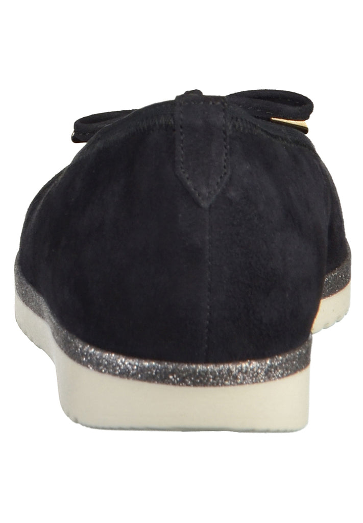 Gabor Ballerinas Leder Dunkelblau - surf4shoes