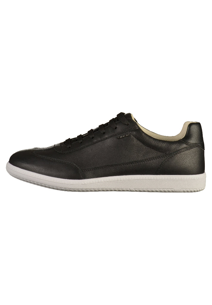 Geox Sneaker Leder Schwarz - surf4shoes