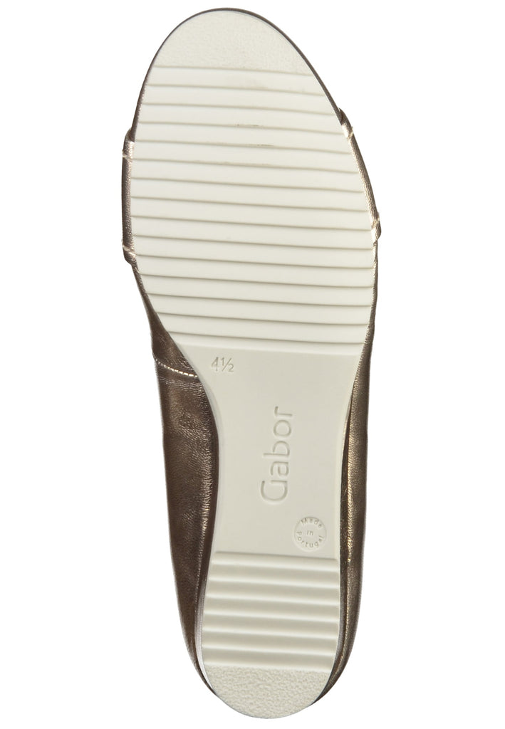 Gabor Ballerinas Leder Rosegold - surf4shoes