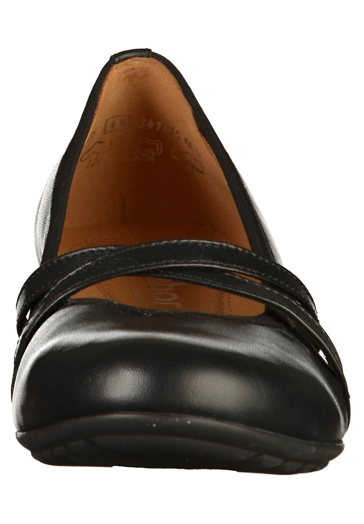 Gabor Ballerinas Leder Schwarz - surf4shoes