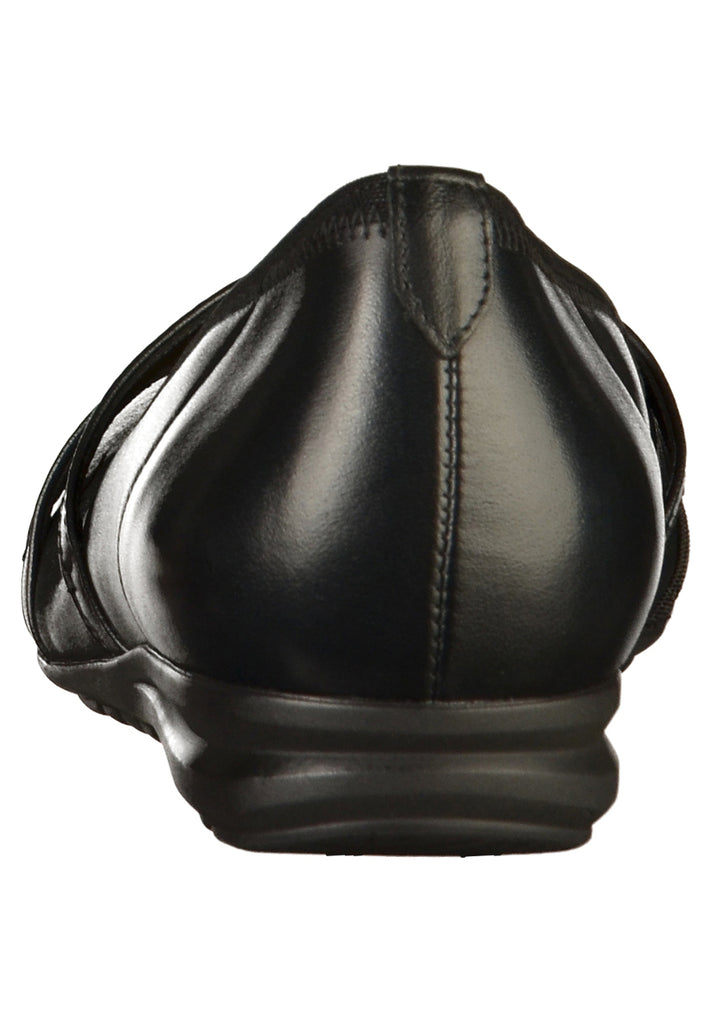 Gabor Ballerinas Leder Schwarz - surf4shoes