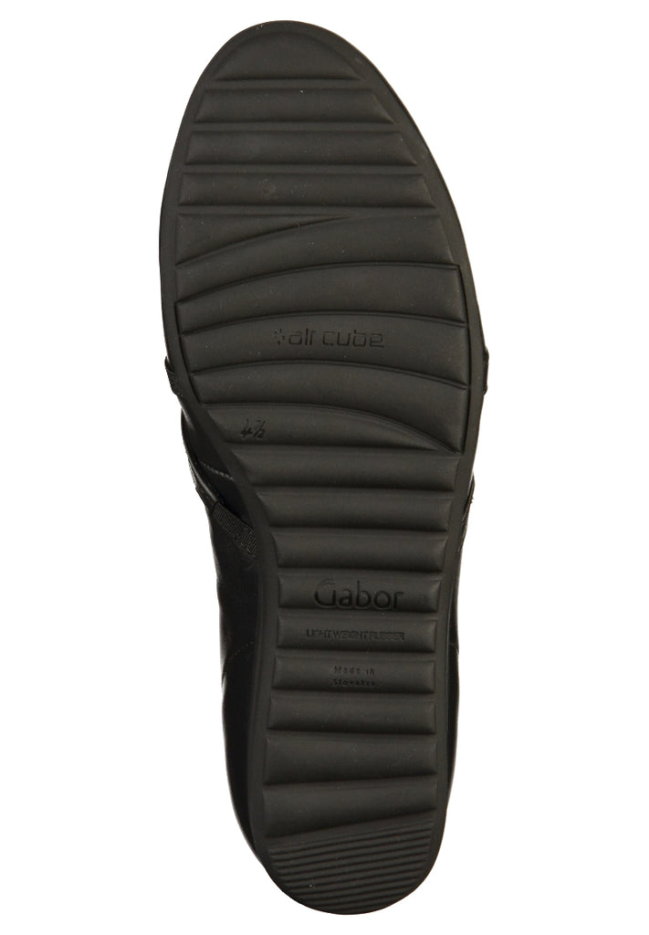 Gabor Ballerinas Leder Schwarz - surf4shoes