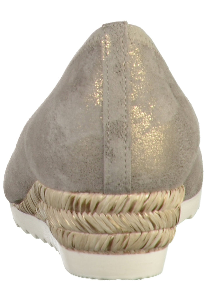 Gabor Pumps Leder Taupe - surf4shoes