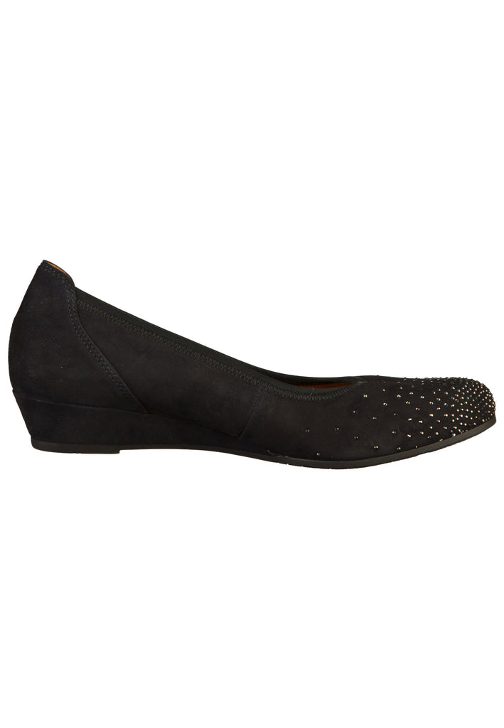 Gabor Pumps Nubukleder Dunkelblau - surf4shoes