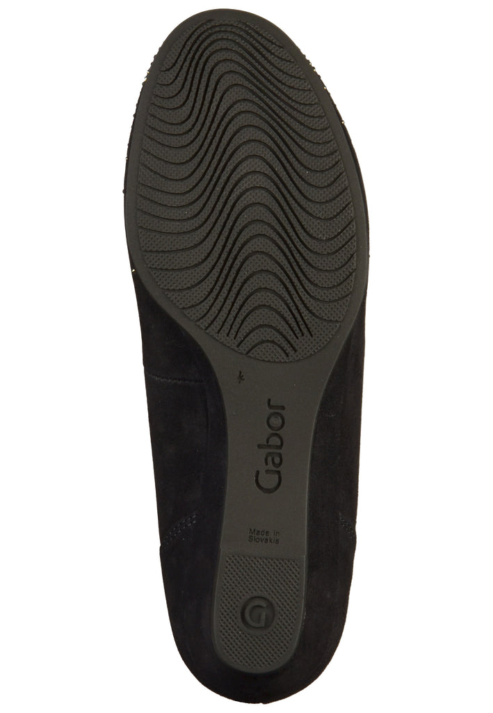 Gabor Pumps Nubukleder Dunkelblau - surf4shoes