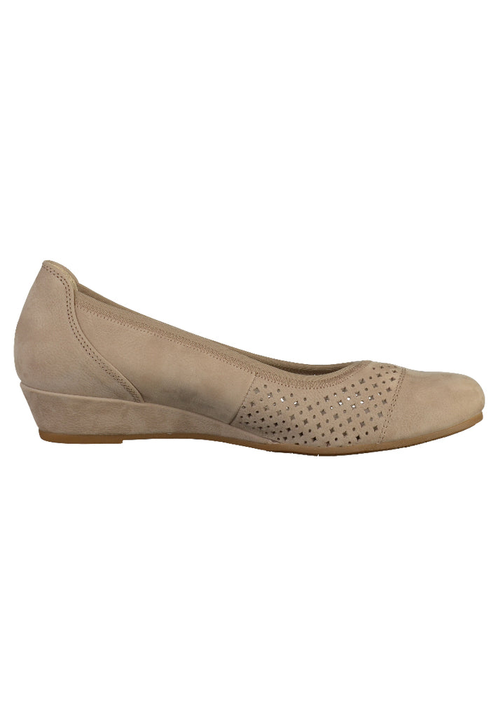 Gabor Pumps Leder Beige - surf4shoes