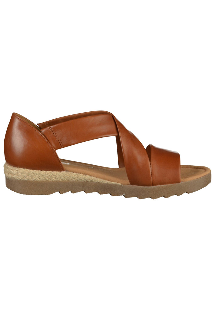 Gabor Sandalen Leder Braun - surf4shoes