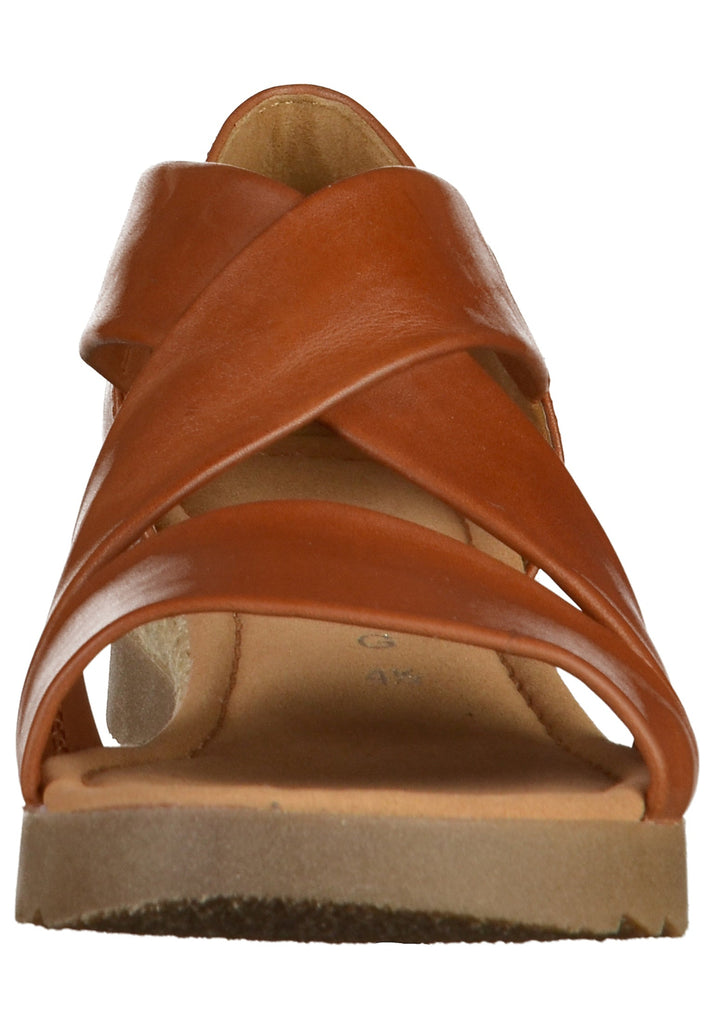 Gabor Sandalen Leder Braun - surf4shoes