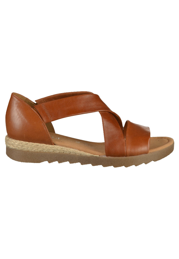 Gabor Sandalen Leder Braun - surf4shoes