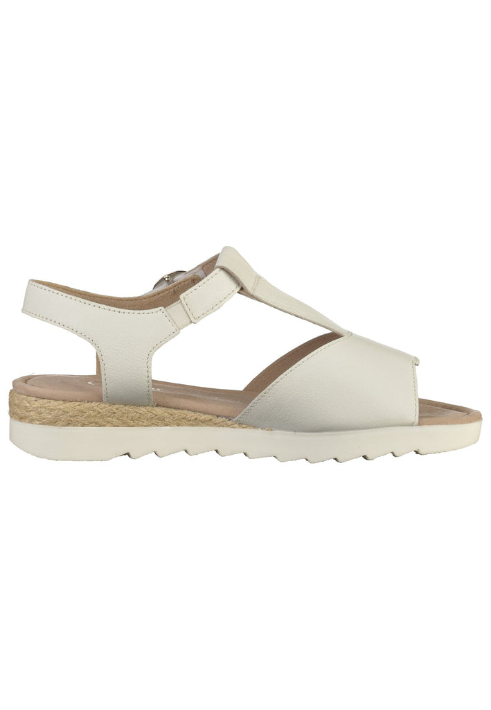 Gabor Sandalen Leder Weiß - surf4shoes
