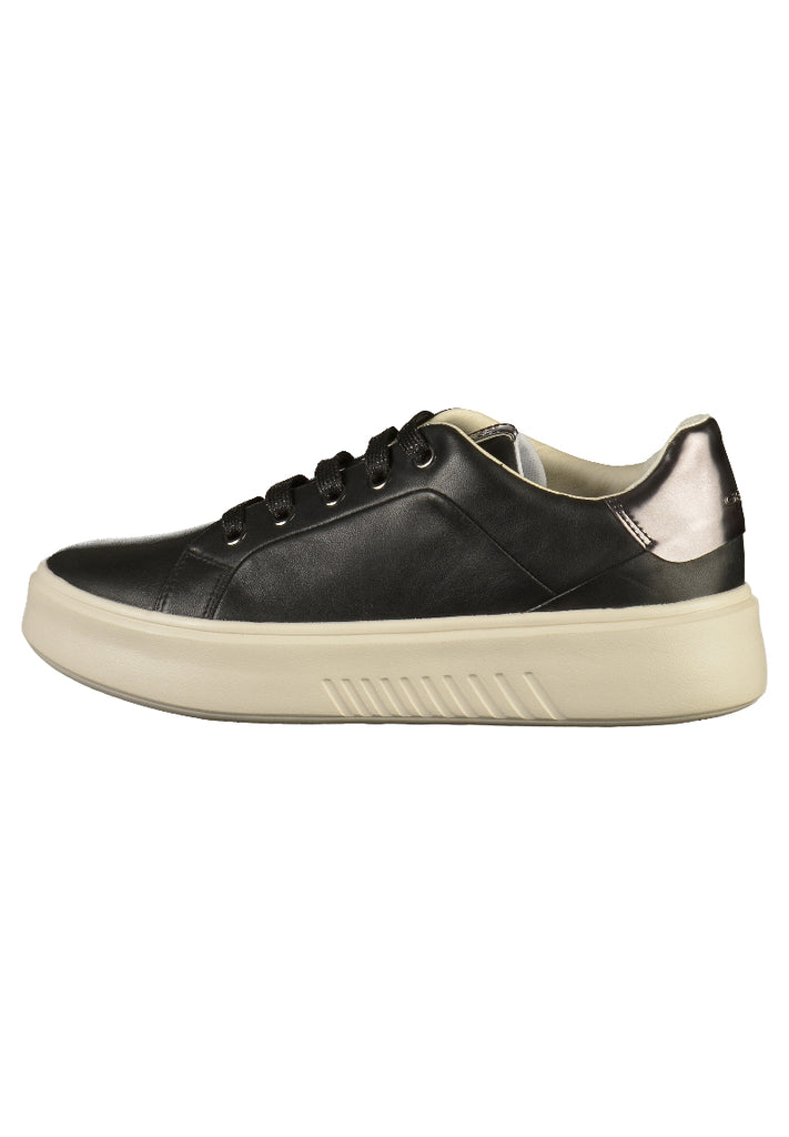 Geox Sneaker Leder Schwarz - surf4shoes