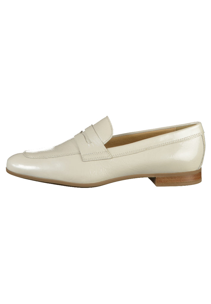 Geox Slipper Leder Weiß - surf4shoes
