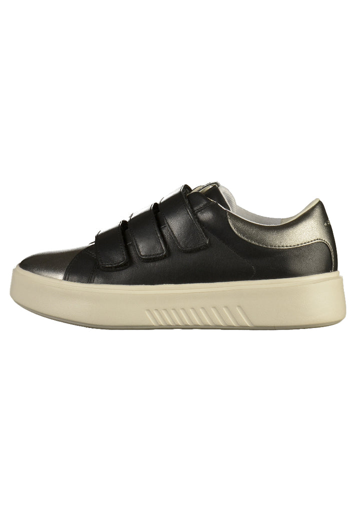 Geox Sneaker Leder Schwarz - surf4shoes
