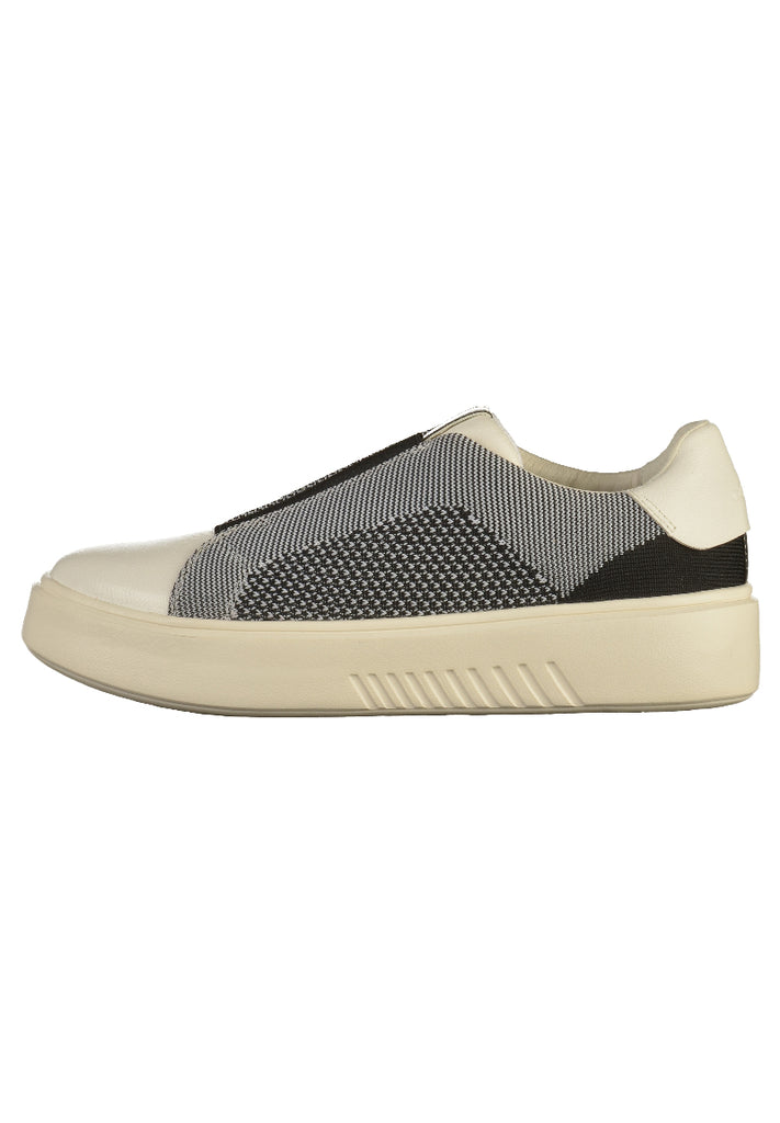 Geox Sneaker Lederimitat/Textil Schwarz - surf4shoes