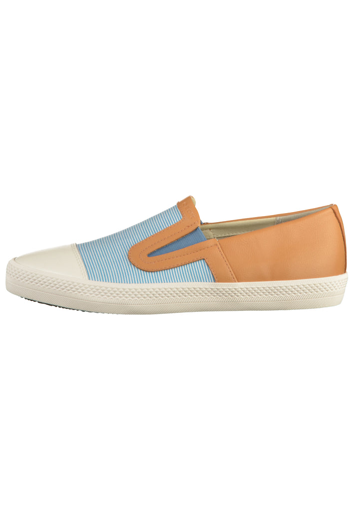 Geox Slipper Lederimitat/Textil Petrol - surf4shoes