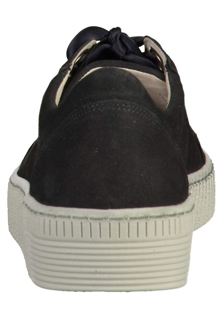 Gabor Halbschuhe Nubukleder Dunkelblau - surf4shoes