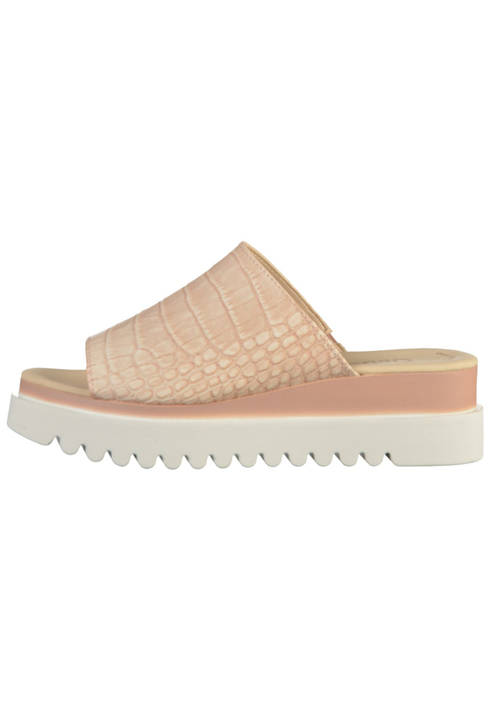 Gabor Pantoletten Leder Rose - surf4shoes