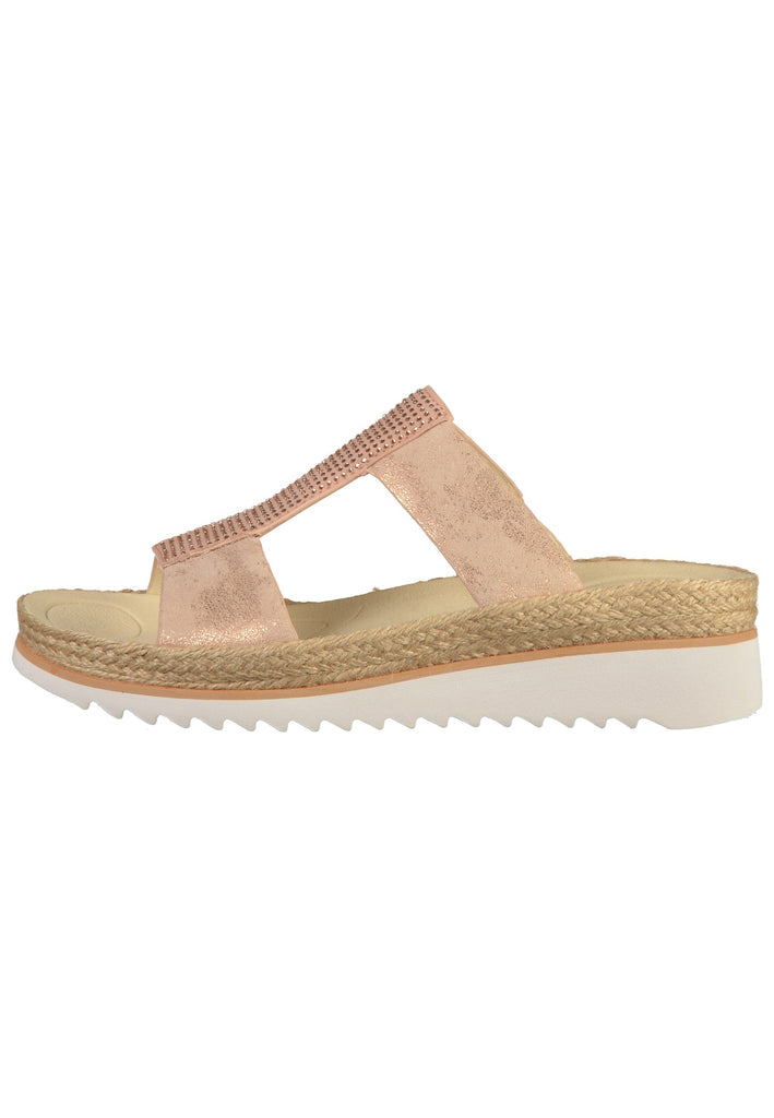 Gabor Pantoletten Nubukleder Rose - surf4shoes