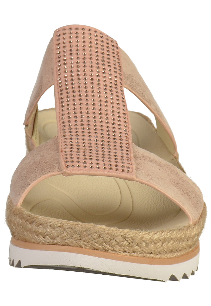 Gabor Pantoletten Nubukleder Rose - surf4shoes