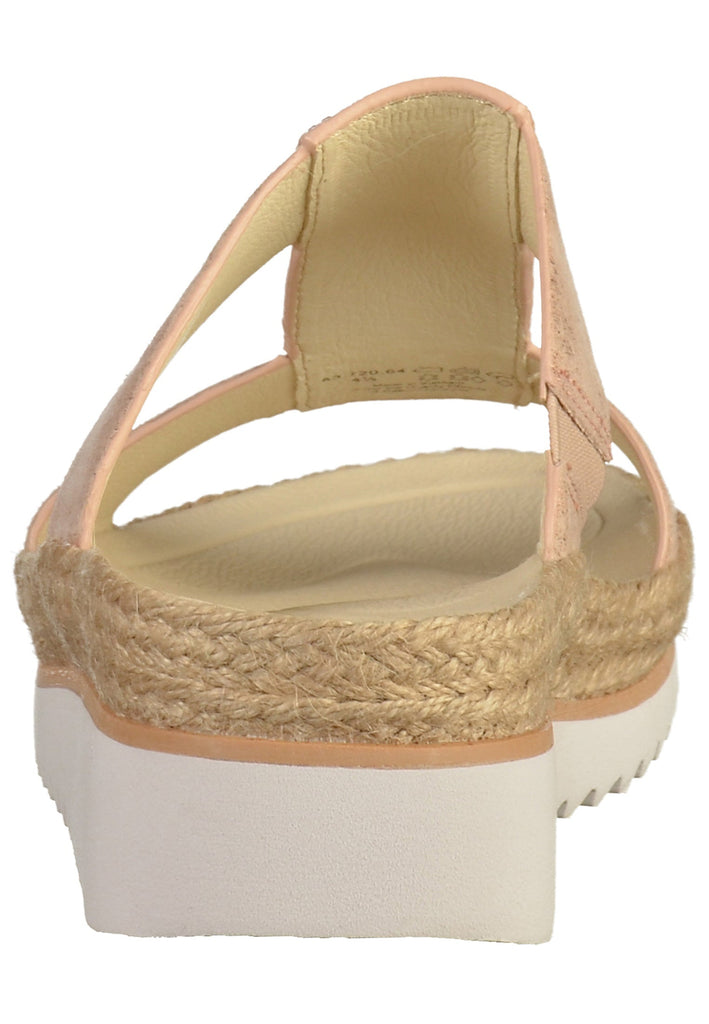 Gabor Pantoletten Nubukleder Rose - surf4shoes